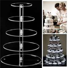 Hot Selling Acrylic Cake Display Stand for Wedding Party